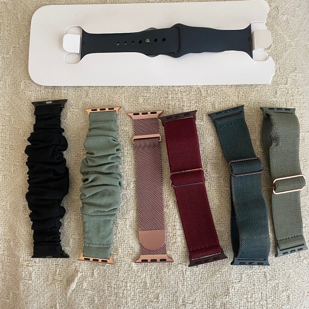 🛍️⌚️Bundle of 7 Women's Apple Watch Bands